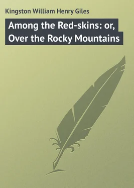 William Kingston Among the Red-skins: or, Over the Rocky Mountains обложка книги