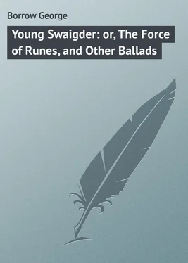 George Borrow Young Swaigder: or, The Force of Runes, and Other Ballads обложка книги