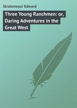 Edward Stratemeyer Three Young Ranchmen: or, Daring Adventures in the Great West обложка книги