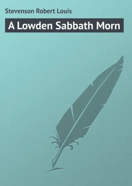 Robert Stevenson A Lowden Sabbath Morn обложка книги