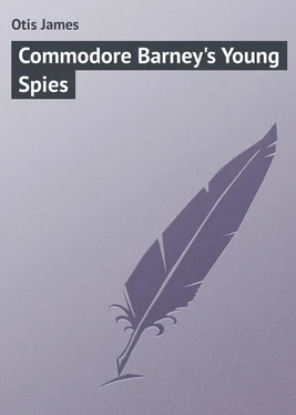 James Otis Commodore Barney's Young Spies обложка книги