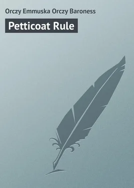 Emmuska Orczy Petticoat Rule обложка книги