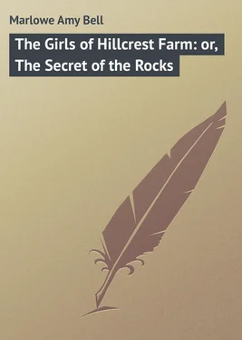 Amy Marlowe The Girls of Hillcrest Farm: or, The Secret of the Rocks обложка книги