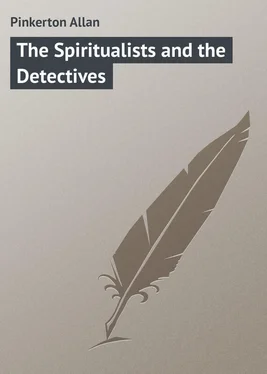 Allan Pinkerton The Spiritualists and the Detectives обложка книги