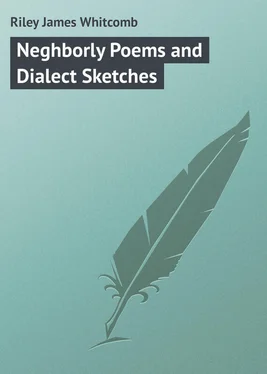 James Riley Neghborly Poems and Dialect Sketches обложка книги