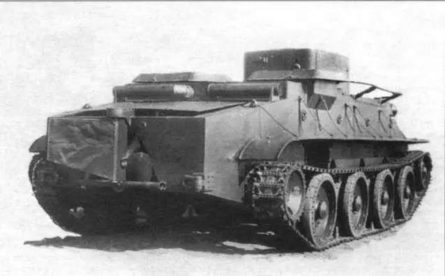 Колесно гусеничный плавающий танк ПТ1Л 1934 год Плавающий танк 11Т1А во - фото 8