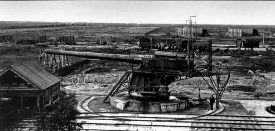14дм52 клб орудие на полигонской установке Ржевский артиллерийский - фото 6