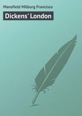 Milburg Mansfield Dickens' London обложка книги