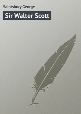 George Saintsbury Sir Walter Scott обложка книги