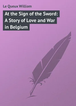 William Le Queux At the Sign of the Sword: A Story of Love and War in Belgium обложка книги