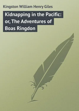 William Kingston Kidnapping in the Pacific: or, The Adventures of Boas Ringdon обложка книги