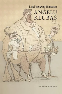 Luis Fernando Verissimo Angelų klubas обложка книги