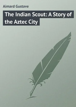 Gustave Aimard The Indian Scout: A Story of the Aztec City обложка книги