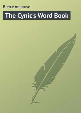 Ambrose Bierce The Cynic's Word Book обложка книги
