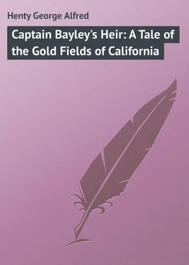 George Henty Captain Bayley's Heir: A Tale of the Gold Fields of California обложка книги