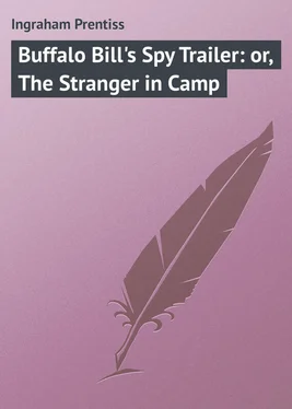 Prentiss Ingraham Buffalo Bill's Spy Trailer: or, The Stranger in Camp обложка книги