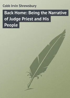 Irvin Cobb Back Home: Being the Narrative of Judge Priest and His People обложка книги