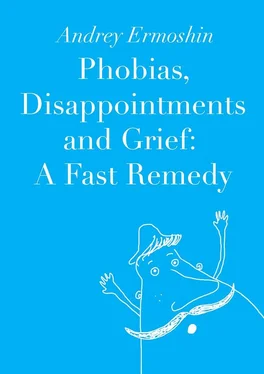 Andrey Ermoshin Phobias, Disappointments and Grief: A Fast Remedy обложка книги