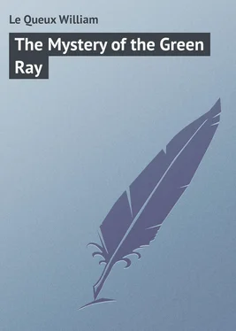 William Le Queux The Mystery of the Green Ray обложка книги