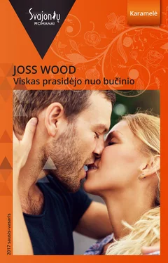 Joss Wood Viskas prasidėjo nuo bučinio обложка книги