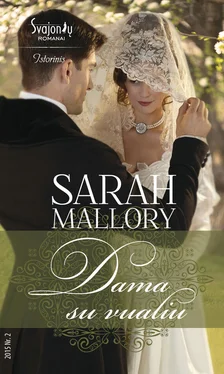Sarah Mallory Dama su vualiu обложка книги