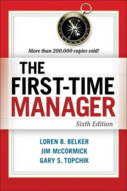 Jim McCormick The First-Time Manager обложка книги
