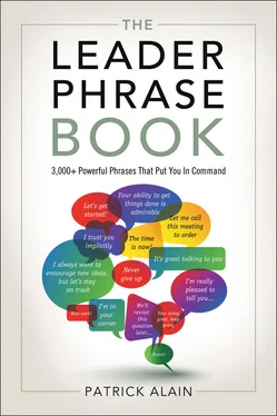 Alain Patrick The Leader Phrase Book: 3000+ Powerful Phrases That Put You In Command обложка книги