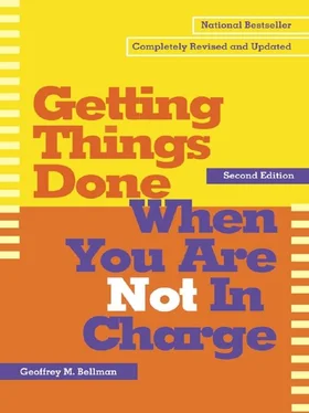Geoffrey Bellman Getting Things Done When You Are Not in Charge обложка книги