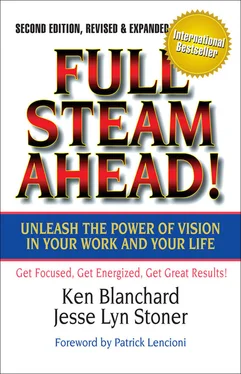 Ken Blanchard Full Steam Ahead! Unleash the Power of Vision in Your Work and Your Life обложка книги