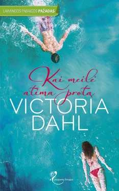 Victoria Dahl Kai meilė atima protą обложка книги