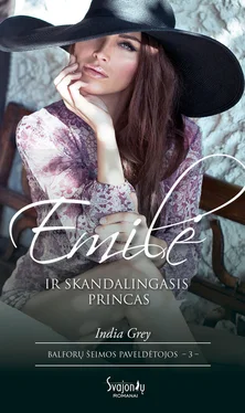 India Grey Emilė ir skandalingasis princas обложка книги