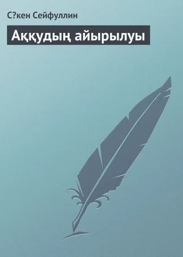 Сəкен Сейфуллин Аққудың айырылуы обложка книги