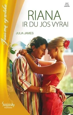 Julia James Riana ir du jos vyrai обложка книги