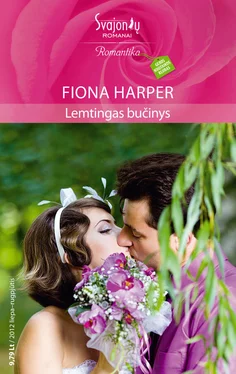 Fiona Harper Lemtingas bučinys обложка книги