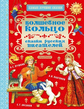 Сергей Аксаков Волшебное кольцо. Сказки русских писателей обложка книги