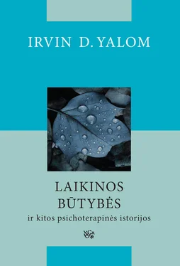 Irvin Yalom Laikinos būtybės ir kitos psichoterapinės istorijos обложка книги