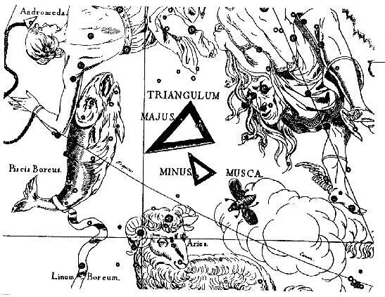 Мистерия звездного треугольника из книги Uranographia Яна Гевелия 1690 год - фото 32
