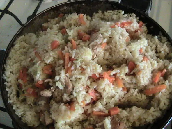 Same pilaf Delicious Here and rice milk or halfandhalf with water In a - фото 29
