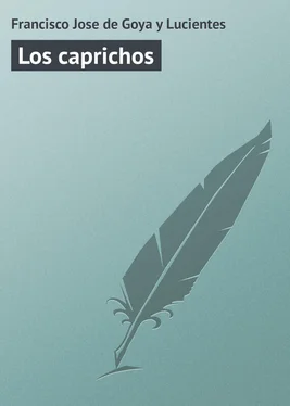Francisco Goya Los caprichos обложка книги