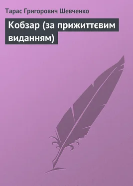 Тарас Шевченко Кобзар (за прижиттєвим виданням) обложка книги