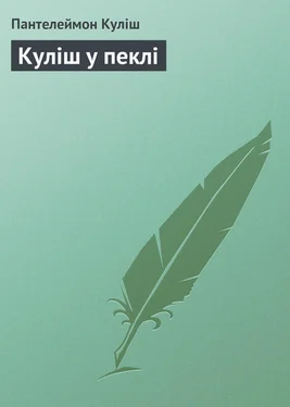 Пантелеймон Куліш Куліш у пеклі обложка книги