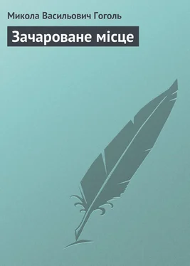 Микола Гоголь Зачароване місце обложка книги