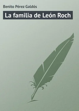 Benito Pérez La familia de León Roch обложка книги