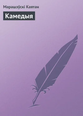 Марашэўскі Каятан Камедыя обложка книги