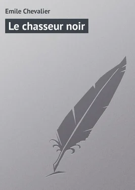 Emile Chevalier Le chasseur noir обложка книги