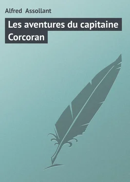 Alfred Assollant Les aventures du capitaine Corcoran обложка книги