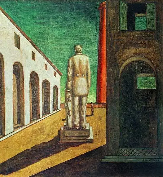 Джорджо де Кирико 18881978 Меланхолия политика 1913 Холст масло 69x50 - фото 68