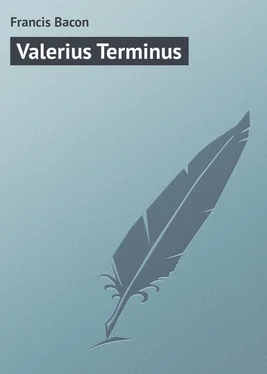 Francis Bacon Valerius Terminus обложка книги