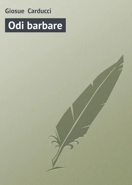 Giosue Carducci Odi barbare обложка книги