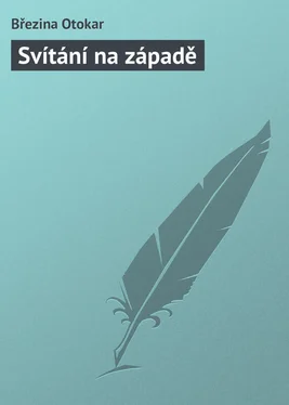 Březina Otokar Svítání na západě обложка книги